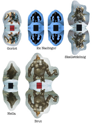 Gorlot, Nachtgors, Skelletkönig, Brut und Hella.jpg